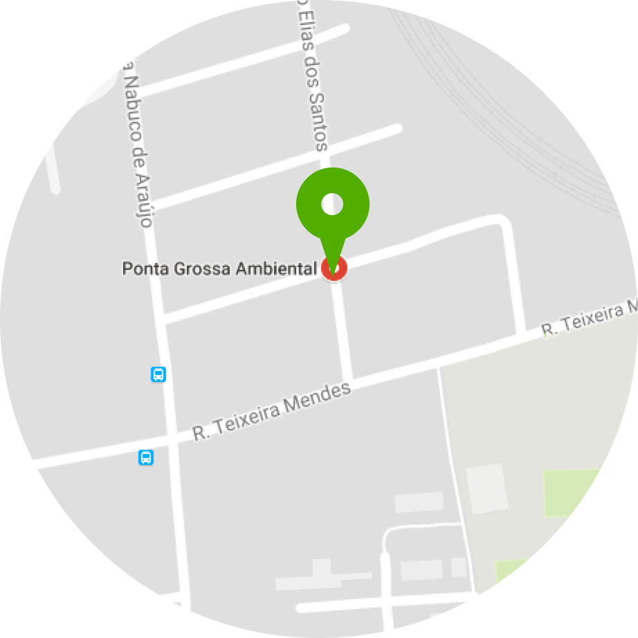 Localização Ponta Grossa Ambiental